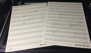 Renowned Cellists Ralph Kirshbaum & Lynn Harrell lot 2 signed items