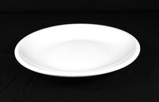 PIATTO PIANO grande Saturnia Italy Vintage in Porcellana Bianca per Ricambio