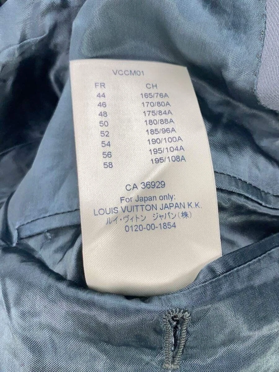 LOUIS VUITTON（LV） Giacca sartoriale LOUIS VUITTON 50 cotone grigio tinta unita RM201 TPX HIJ66E usata