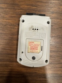 SEGA Dreamcast controller and VMU white