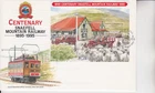 Unaddressed Isle of Man FDC First Day Cover 1995 Snaefell Mountain Railway SHEET