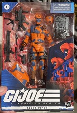GI Joe Classified Series 6    Alley Viper  34 Cobra New Sealed