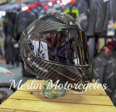 LS2 FF811 VECTOR II CARBON MOTORRAD INTEGRALHELM - KLARES UND GETÖNTES VISIER