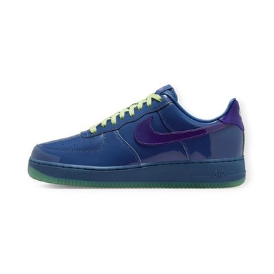 Nike Air Force 1 Low Mystic Navy Patent Leather Pack Unisex Sneakers IO4489-400