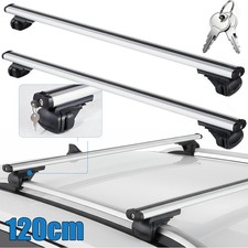 2x Dachträger universal 120cm Relingträger Gepäckablage Alu Fracht Gepäckträger