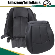 Für Mercedes E-Klasse W211 S211 2002-2009 2tlg Sitzbezug Set Fahrer Schwarz Für Mercedes E-Klasse W211 S211 2002-2009 2tlg Sitzbezug Set Fahrer Schwarz