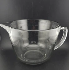 Anchor Hocking 8 Cup 2 Qt 2 Litre Measuring Cup Clear Glass Mixing Batter Bowl