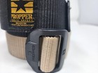 Propper Tactical Nylon Adjustable Web Belts Set Of 2 Black & Beige Unisex 1.5"