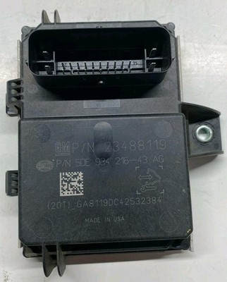 15 CADILLAC ATS OEM Chassis Brain Box Fuel Pump MODULE 23488119 COMPUTER 