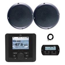 JBL Marine Bluetooth AM/FM/WB Radio with Remote, Extension, 2x 5.25" Speakers