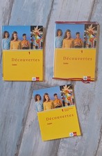 Französisch Bücher decouvertes Band 1 und Band 3