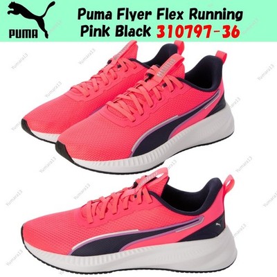 Puma Flyer Flex Running Pink Black 310797-36 Men's Size