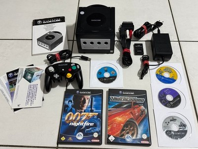 Nintendo GameCube Konsole - schwarz - inkl. 6 Spiele und Controller