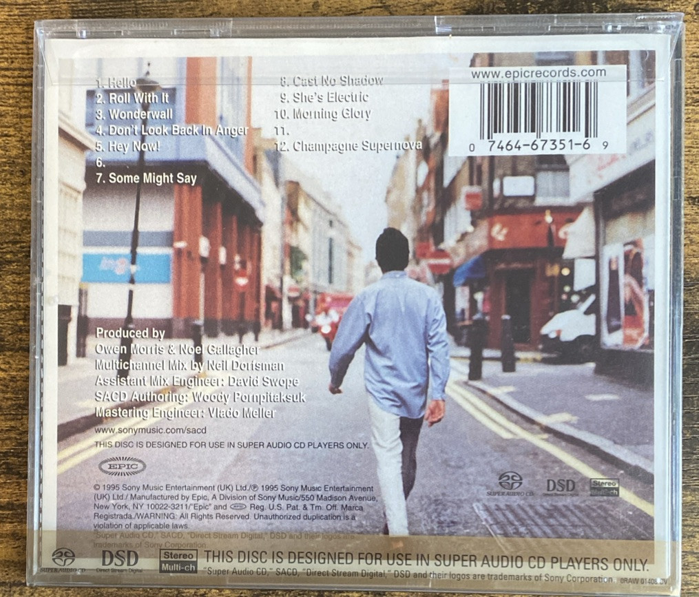 洋楽 Morning Glory (SACD) / OASIS Morning Glory (SACD) / OASIS