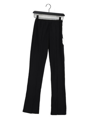 THE FRANKIE SHOP Damen Leggings L schwarz Polyester mit Elasthan volle Länge