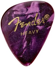 Fender 351 Premium Celluloid Guitar Picks - PURPLE, HEAVY 144-Pack 1 Gross 