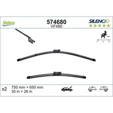 Wischblatt VALEO 574680 für Citroën Ford Peugeot DS C4 II Galaxy S-Max 308 I