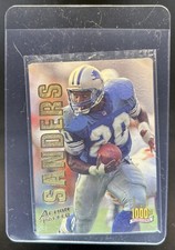 1993 Action Packed Barry Sanders 1000 Yd Rushers #RB7 Lions