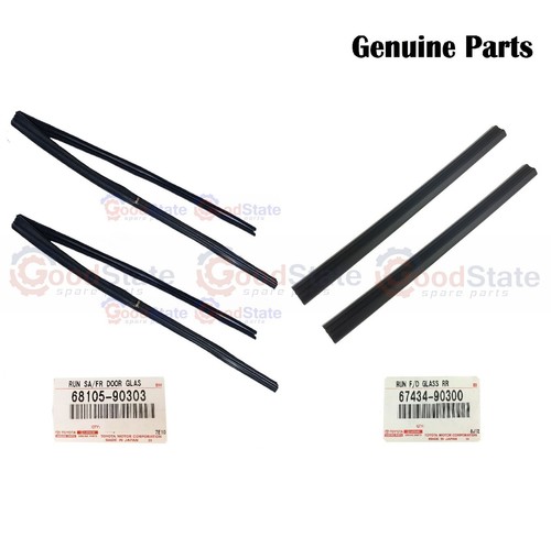 <!--F#f_0-->Genuine Toyota LandCruiser FJ45 FJ43 FJ40 BJ46 Front Door Bailey Channel Set<!--F/-->