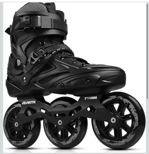 Inline Skates for Men Women, 3 Wheels 110mm Blades Roller for Adult Male Fema...