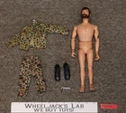 Land Adventurer Flocked Brown Hair Beard 12" GI Joe Hasbro 1974 Vintage Figure