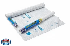 BAZIC Products Book Wrap - Clear Book Cover Self Adhesive Book Pr