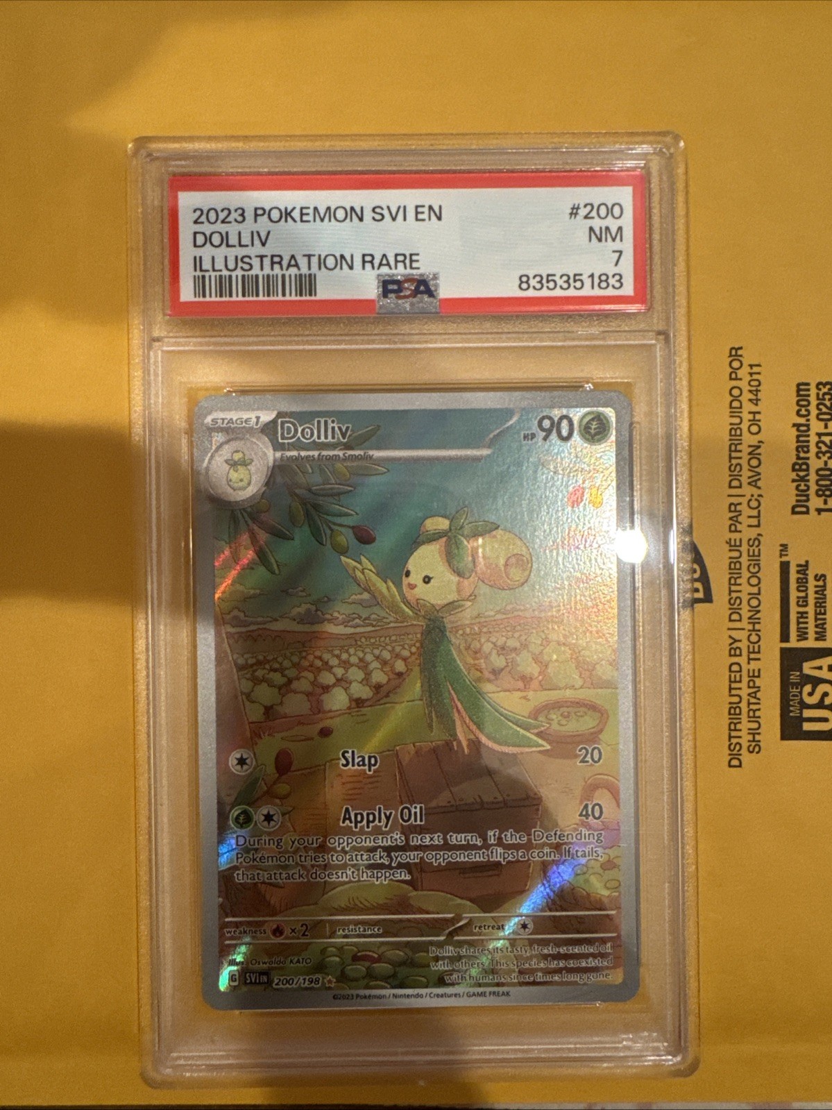Dolliv 200/198 Sv01: Scarlet & Violet Base Set Holo