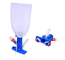Pool Spa Jet Vacuum Cleaner w/Brush for Frame Above Ground/Inflatable Pools, 