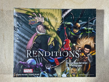2024 Upper Deck Marvel Renditions Spider-Man Sealed Hobby Box FREE SHIPPING