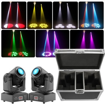 10X LED 120W Moving Head Light RGBW GOBO Beam Stage Spot Lighting DJ Disco Show