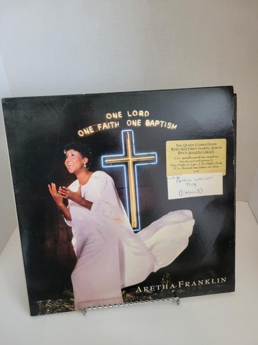 2 Lp ARETHA FRANKLIN One Lord One Faith One Baptism Inners Gatefold VG++ GOSPEL