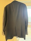 Michael Strahan Sport Coat Men's 46L Modern Fit Charcoal Plaid — photo 2