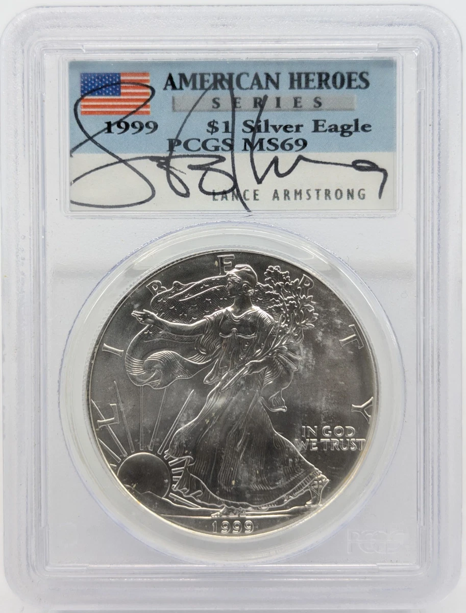American Eagle MS 69 Graded 1999 Silver Bullion Coins | Updated