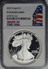 2022-W NGC PF69 ULTRA CAMEO AMERICAN SILVER EAGLE -WG3