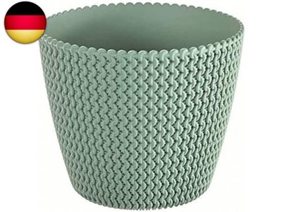 Round Pot Prosper SPLOFY 8L PLASTIC COLOR MINT, 25,9 x 22 cm