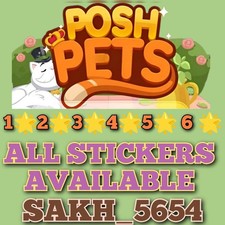 All set sticker available here 1-2-3-4-5-6? (POSH PETS) posh pets Album