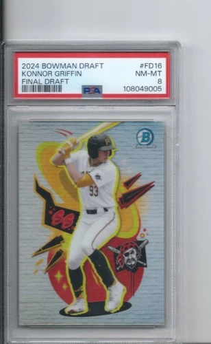 2024 Bowman Draft - Final Draft Konnor Griffin #FD-16 (RC) PSA 8