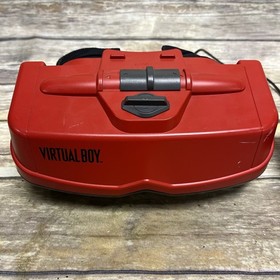Nintendo Virtual Boy Console With Controller + Mario Tennis - Tested And Working