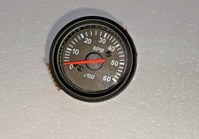 Vdo Type 2 116 52mm Electronic Tachometer Cockpit International 6000 Rpm