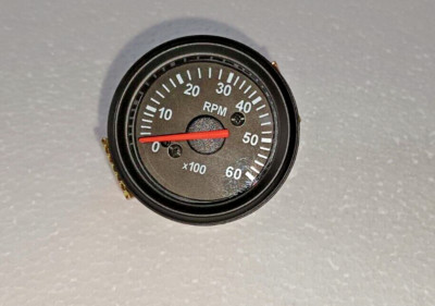 VDO type 2 1/16'' 52mm Electronic Tachometer Cockpit International 6000 RPM