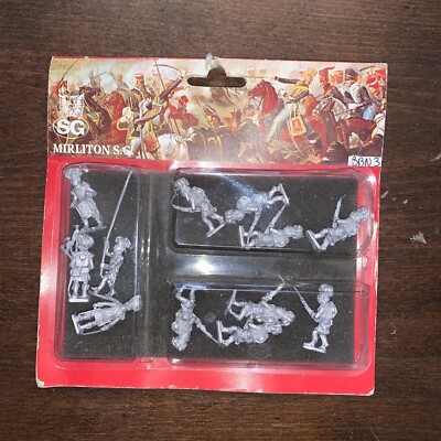 Mirliton SG Figures Soldiers 1/72 12 Characters Soldiers New Sealed B