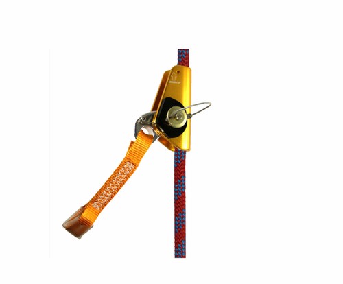 Höhensicherung Auffanggurt Klettergurt Seil 20m Seilbremse Fallschutz Karabiner - Bild 3 von 5