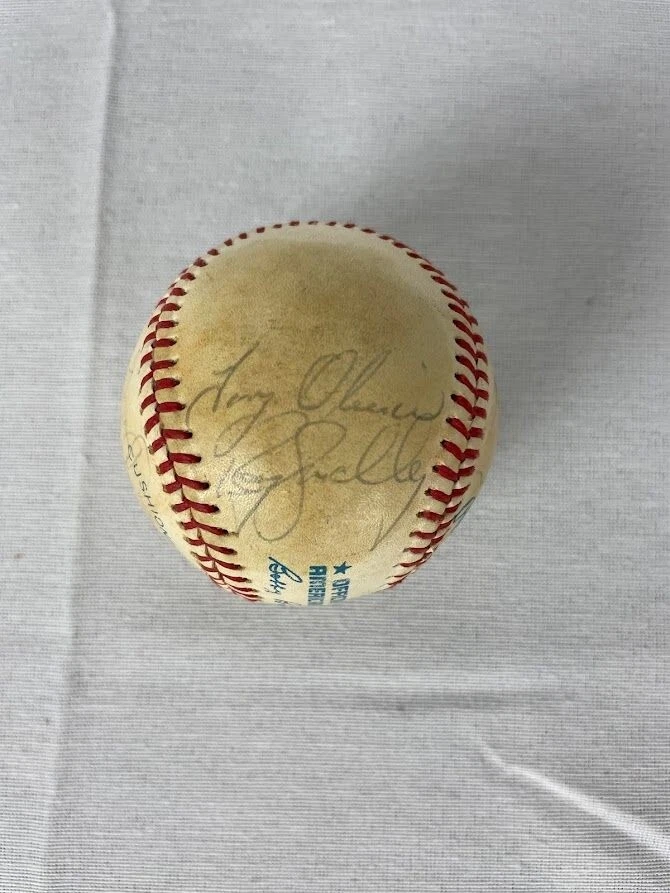 1987 Twins championship team signed baseball JSA LOA - Image 4 of 4