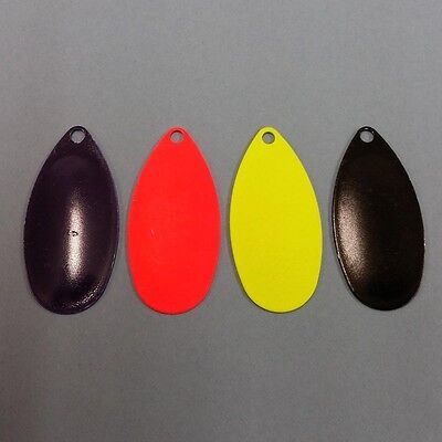 French Spinner Blades 4 Colours Sizes 2-4, Flying C,Fishing Lures