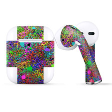 Skins Wraps compatible for Apple Airpods Paint Splatter
