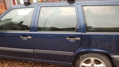 VOLVO 850 SAL ESTATE 1994-1997 LH UK N/S/R PASSENGER REAR BARE DOOR BLUE 417