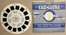 View Master Reel 553 "Antigua And Lake Atitlan Guatemala" Hand Lettered, White