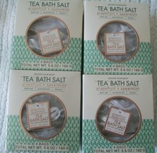 Lulu Bath  Beauty Grapefruit Spearmint Season Your Bath Salt Tea Flowers Lot
