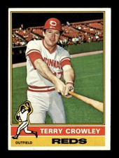 1976 Topps #491 Terry Crowley Cincinnati Reds  VG-EX Baseball Card *G926