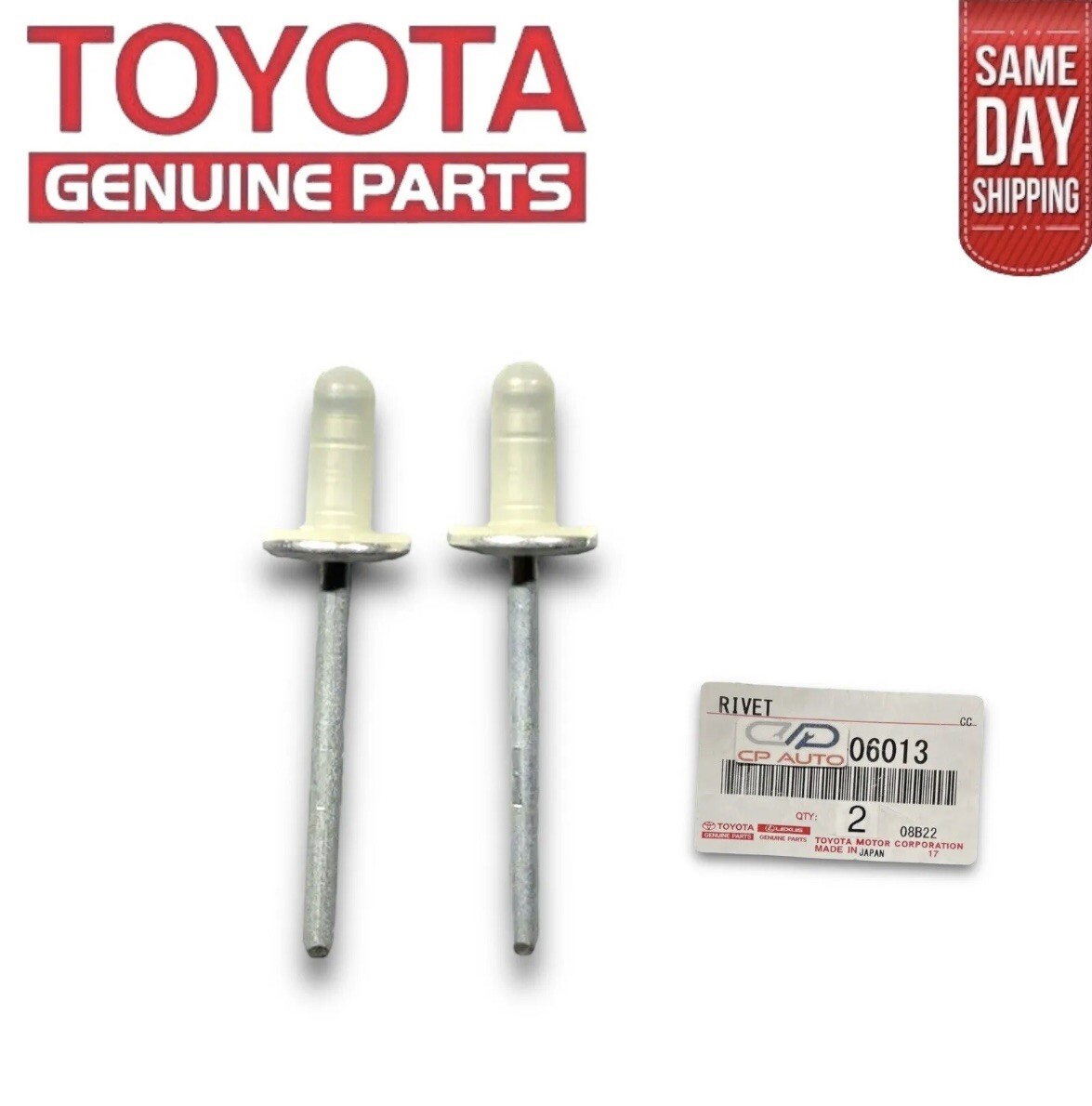 NEW 08 21 TOYOTA SEQUOIA GAS FUEL DOOR COVER LID RETAINER CLIP RIVETS OEM eBay